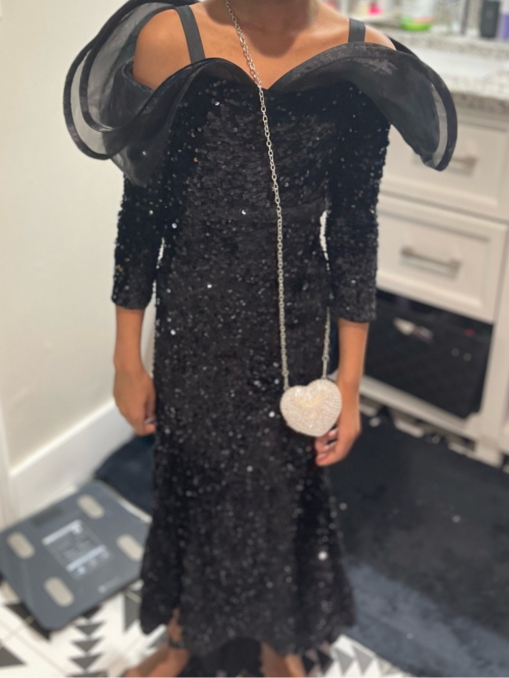 Black Sequin Fairy Dress for Kids - Sparkle Costume
